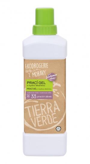 Tierra Verde  Żel do prania o zapachu mydlnicy lekarskiej i kwiatów 1 l