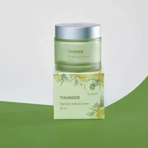 Kvitok  Bita śmietanka do ciała SENSES - Thunder 60 ml