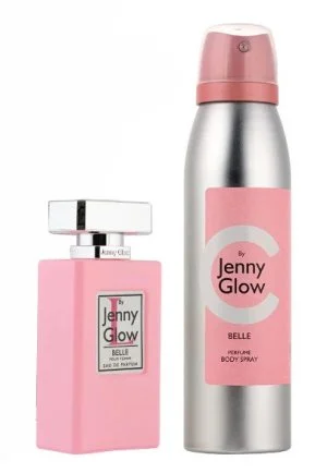 2PC G/S JENNY GLOW Belle 30 ML + Spray do ciała