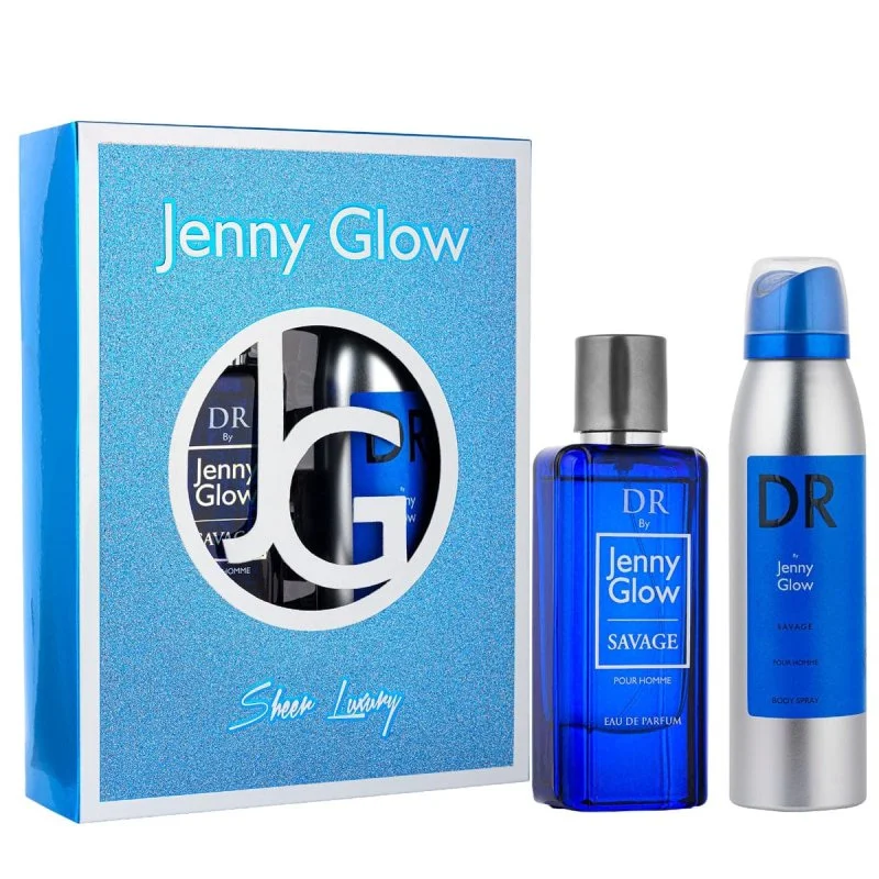 Zestaw upominkowy JENNY GLOW Savage 50 ml + spray do ciała 150 ml