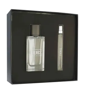 Abercrombie & Fitch Fierce zestaw prezentowy dla mężczyzn woda kolońska 50 ml + woda kolońska 10 ml
