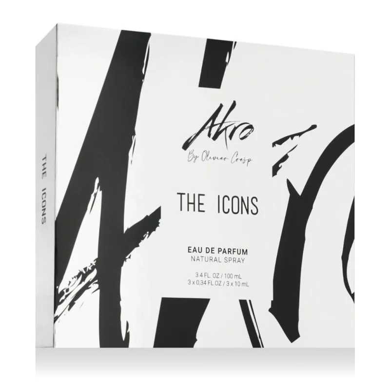 The Icons Bake EDP 100 ml + 2 x EDP MINI 10 ml + MINI ekstrakt perfum unisex