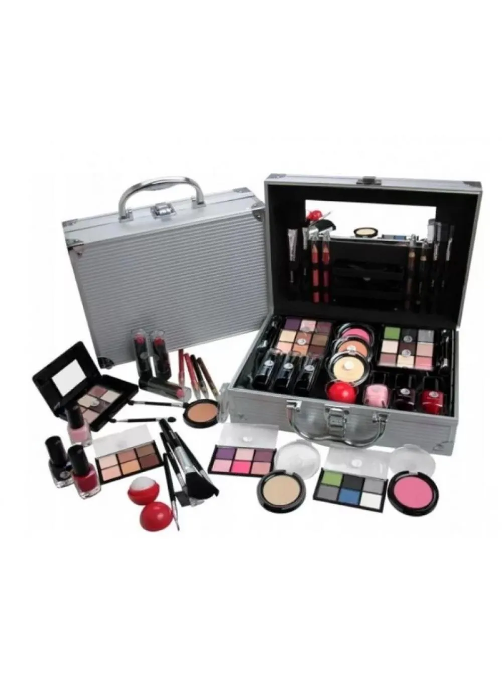 All About Beauty Black Case Kompletna paleta do makijażu