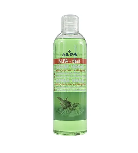 Alpa-Dent płyn do płukania jamy ustnej z miętą i eukaliptusem 250 ml