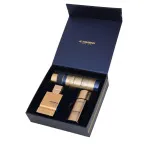 Amber Oud Bleu Edition zestaw prezentowy unisex woda perfumowana 75 ml + woda perfumowana 30 ml + dezodorant w sprayu 200 ml