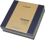 Amber Oud Bleu Edition zestaw prezentowy unisex woda perfumowana 75 ml + woda perfumowana 30 ml + dezodorant w sprayu 200 ml