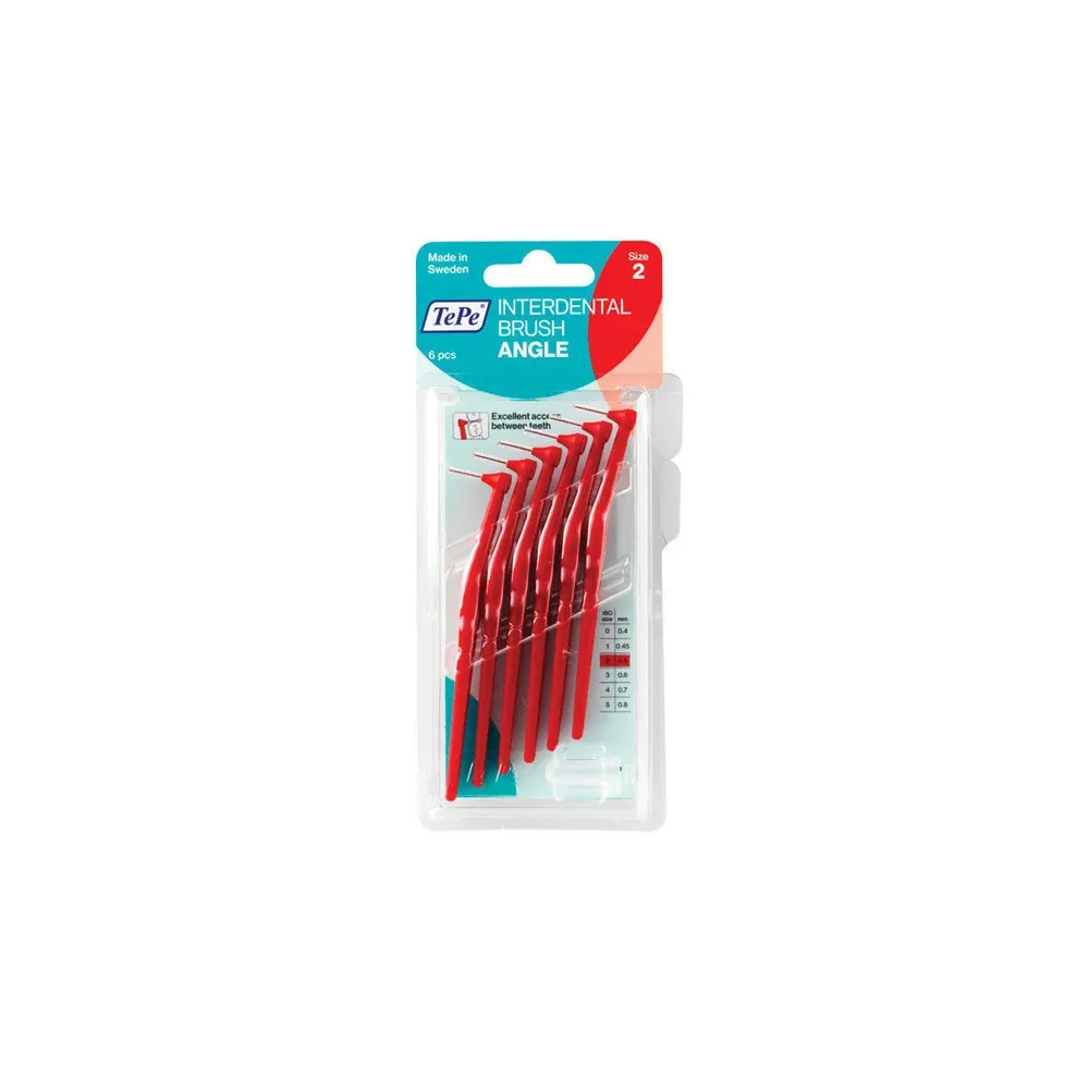 Angle szczoteczki międzyzębowe 0,5 mm 6 szt.