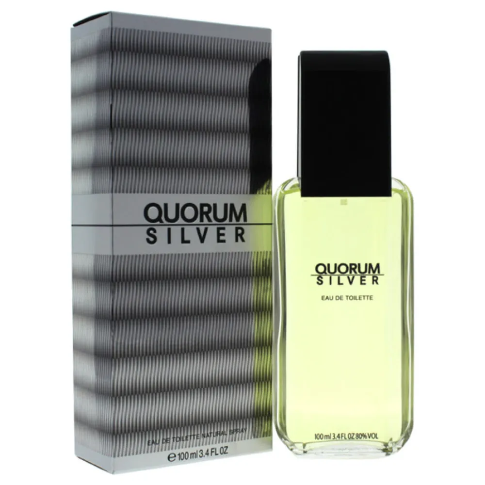 Quorum Silver woda toaletowa 100 ml dla mężczyzn