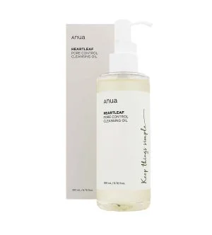 Anua Hearleaf Pore Control Cleansing Oil hydrofilowy niekomedogenny olejek oczyszczający
