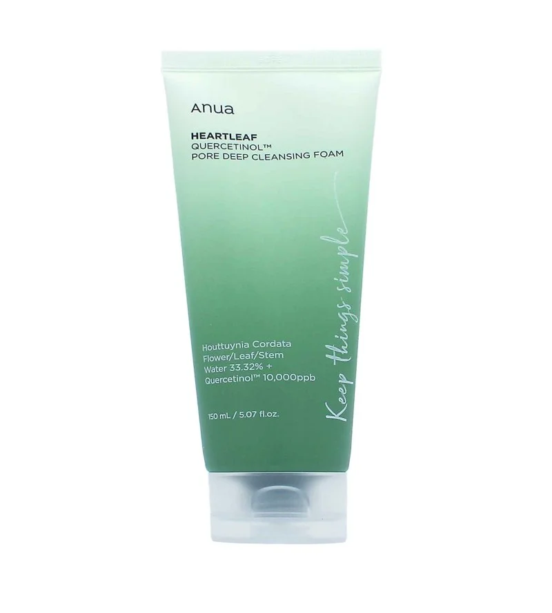 Heartleaf Quercetinol Pore Deep Cleansing Foam pianka oczyszczająca do zatkanych porów 150 ml