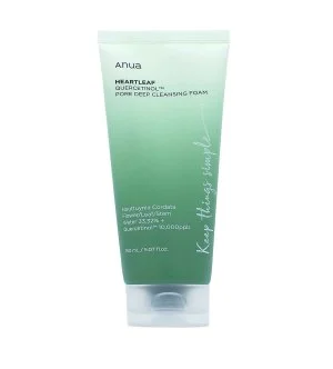 Anua Heartleaf Quercetinol Pore Deep Cleansing Foam pianka oczyszczająca do zatkanych porów