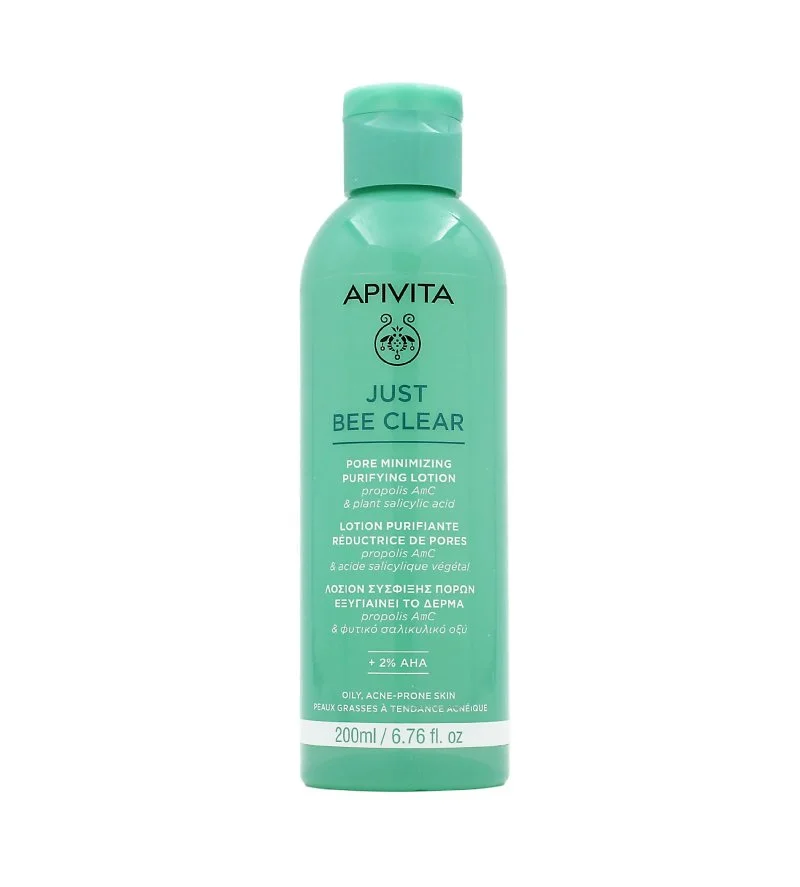 Just Bee Clear tonik do twarzy na rozszerzone pory i zaskórniki 200 ml