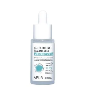 APLB Ampułkowe serum z glutationem i niacynamidem - rozświetlające serum do twarzy