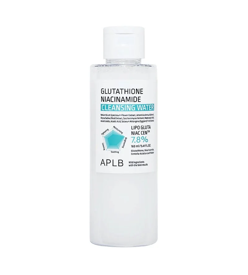 Glutathione Niacinamide Cleansing Water nawilżająco-rozjaśniająca woda micelarna 160 ml