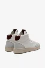 Ecoalf Aralmidalf sneakers woman off white/burgundy