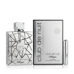 Club de Nuit Sillage woda perfumowana unisex 250 ml + napełniany kieszonkowy atomizer 5 ml