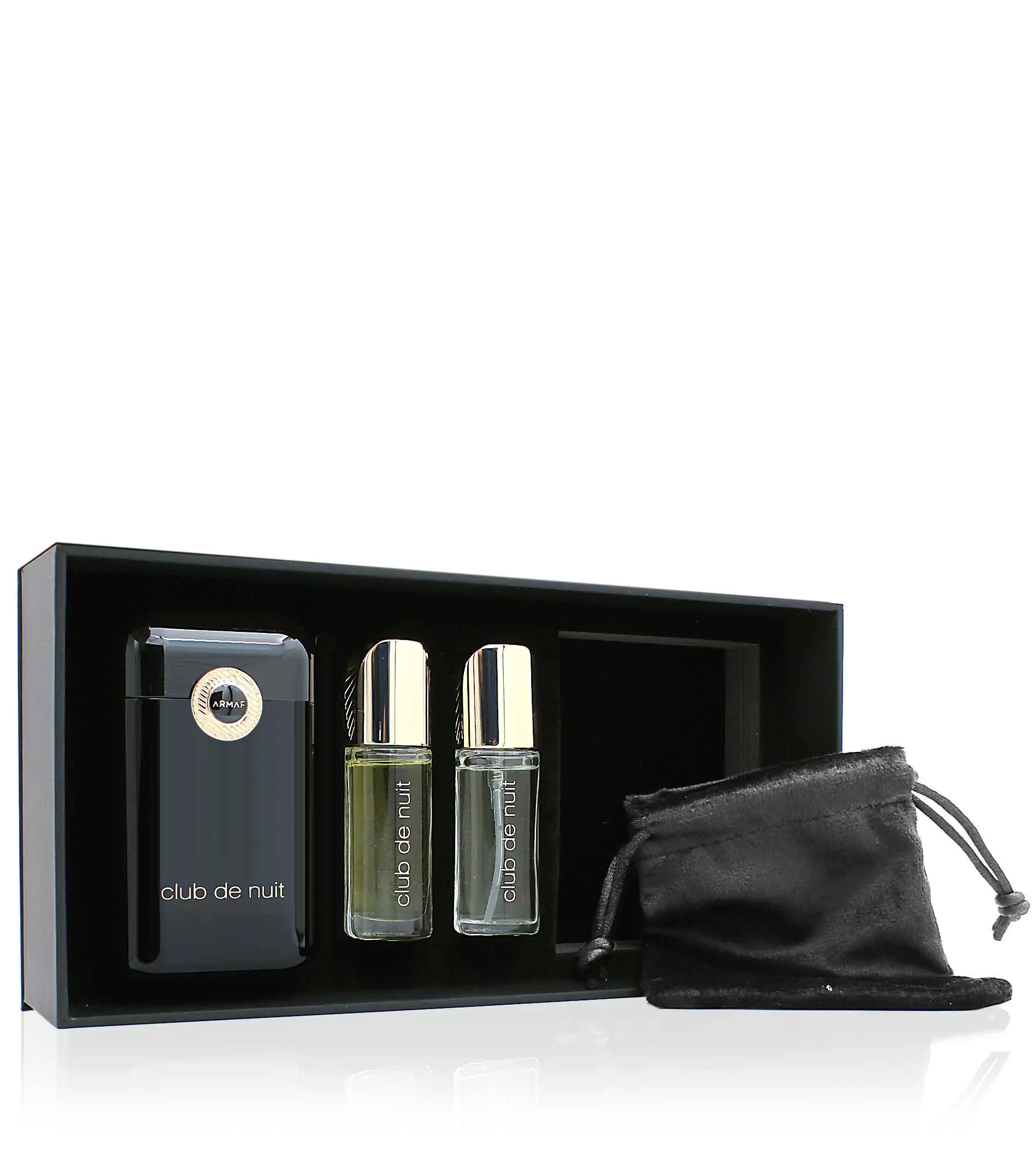 Club De Nuit Intense Man zestaw upominkowy dla mężczyzn perfum 12 ml + olejek perfumowany 12 ml 12 ml + parfémovaný olej 12 ml