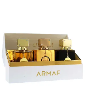 Armaf Club De Nuit Parfum A Collector's Pride zestaw upominkowy dla kobiet woda perfumowana Club De Nuit Women 30 ml + woda perfumowana Club De Nuit Milestone 30 ml + woda perfumowana Club De Nuit Intense Woman 30 ml