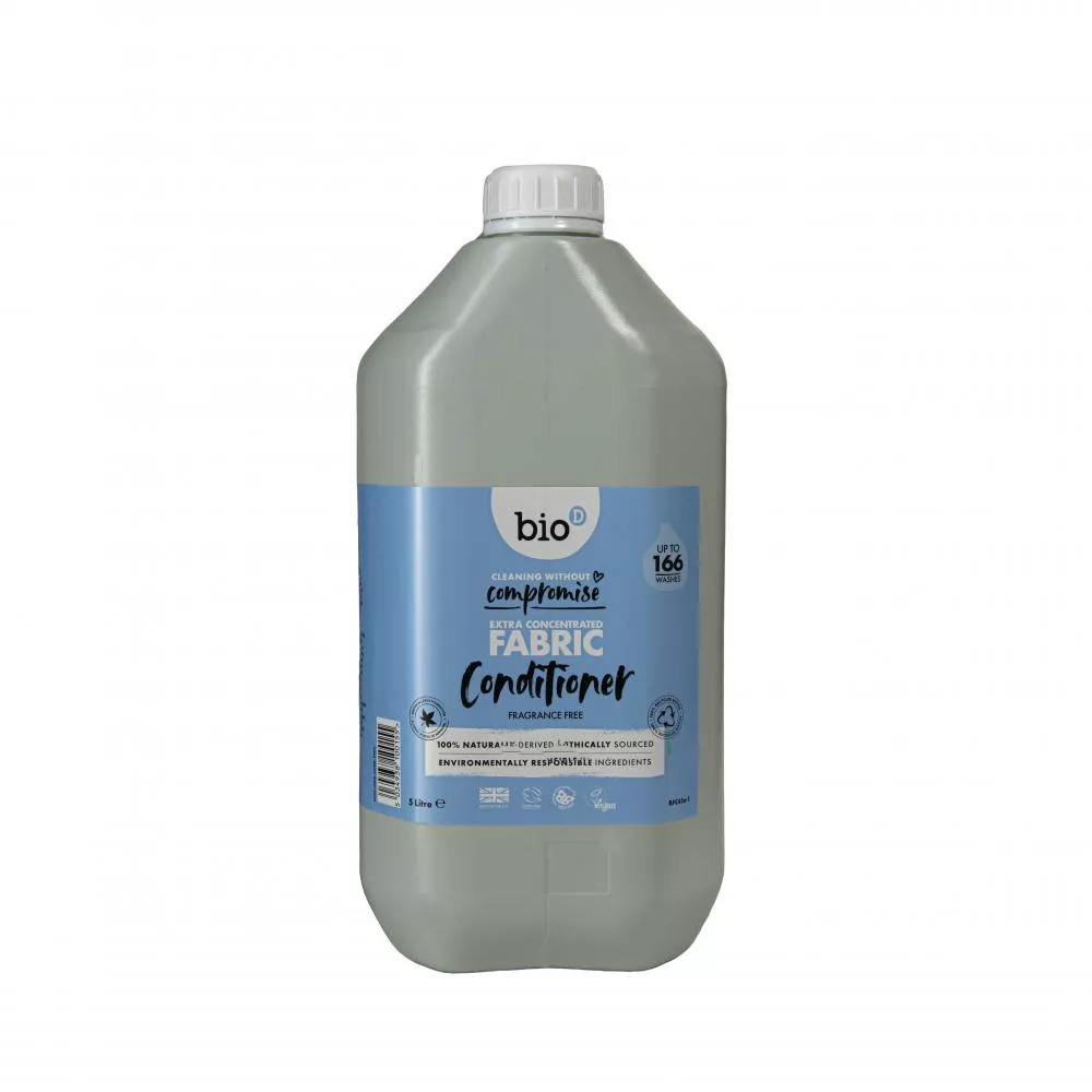 Bio-D Bezzapachowy, hipoalergiczny płyn do płukania tkanin - kanister (5 L)