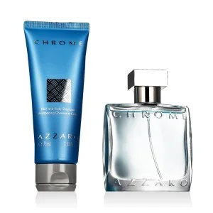 Azzaro Chrome woda toaletowa dla mężczyzn 50 ml + żel pod prysznic