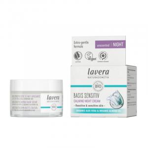 Basis Sensitiv Kojący krem na noc bez perfum 50 ml