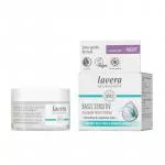 Lavera Basis Sensitiv Kojący krem na noc bez perfum 50 ml
