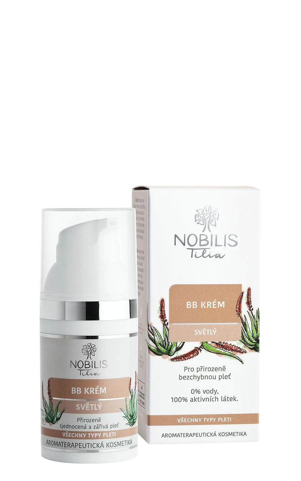 Nobilis Tilia Krem BB z aloesem lekki 30ml