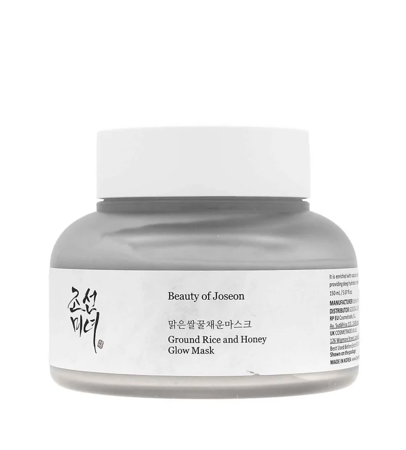 Ground Rice and Honey Glow Mask rozjaśniająca maseczka do twarzy z ryżem i miodem 150 ml