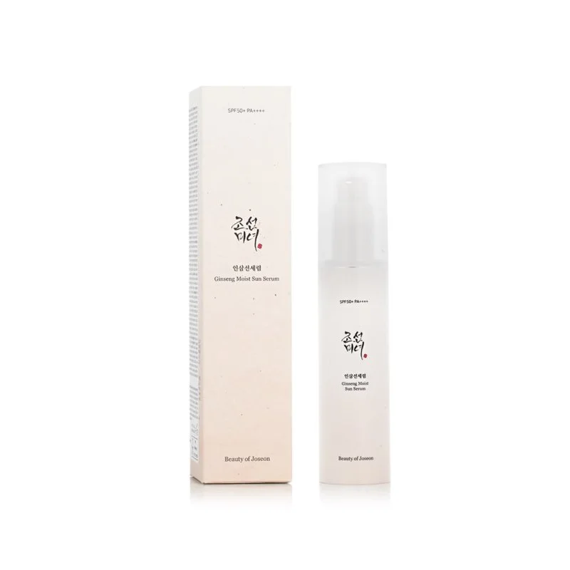 Nawilżające serum przeciwsłoneczne z żeń-szeniem SPF 50+ 50 ml