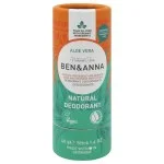 Ben & Anna Stały dezodorant bezzapachowy (40 g) - Aloe Vera - do skóry wrażliwej