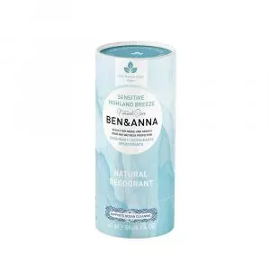 Ben & Anna Dezodorant Sensitive Solid (40 g) - Mountain Breeze - bez sody oczyszczonej