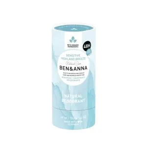 Ben & Anna Dezodorant Sensitive Solid (40 g) - Mountain Breeze - bez sody oczyszczonej