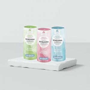 Dezodorant Sensitive Solid (40 g) - Kwiat wiśni - bez sody oczyszczonej