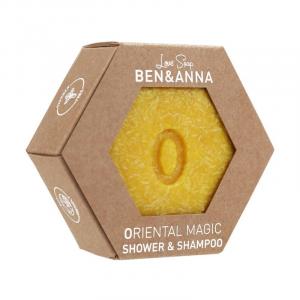 Odżywczy szampon stały do włosów i ciała 2w1 - Magia Orientu (60 g)
