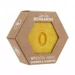 Ben & Anna Odżywczy szampon stały do włosów i ciała 2w1 - Magia Orientu (60 g)