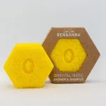 Ben & Anna Odżywczy szampon stały do włosów i ciała 2w1 - Magia Orientu (60 g)