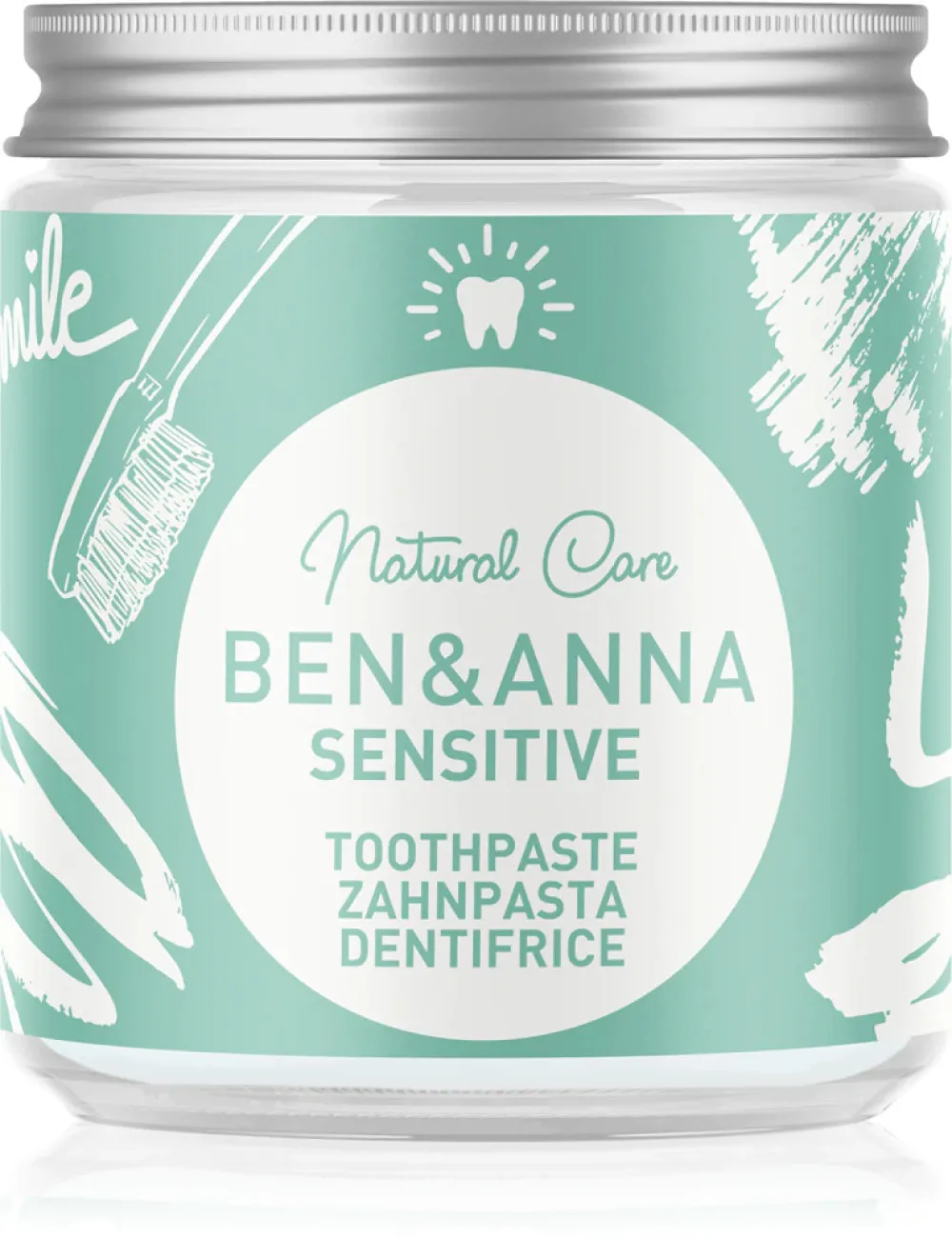 Ben & Anna Pasta do zębów dla wrażliwych zębów Sensitive (100 ml)