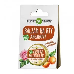 Purity Vision Organiczny arganowy balsam do ust 12 ml