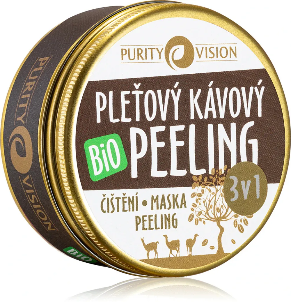Purity Vision Bio Coffee Peeling do twarzy 3w1 70 ml