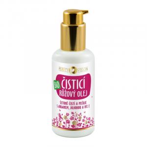 Purity Vision Organiczny różany olejek oczyszczający z arganem, jojobą i wit. E 100 ml