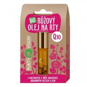 Purity Vision Bio olejek do ust różany z Q10 10 ml