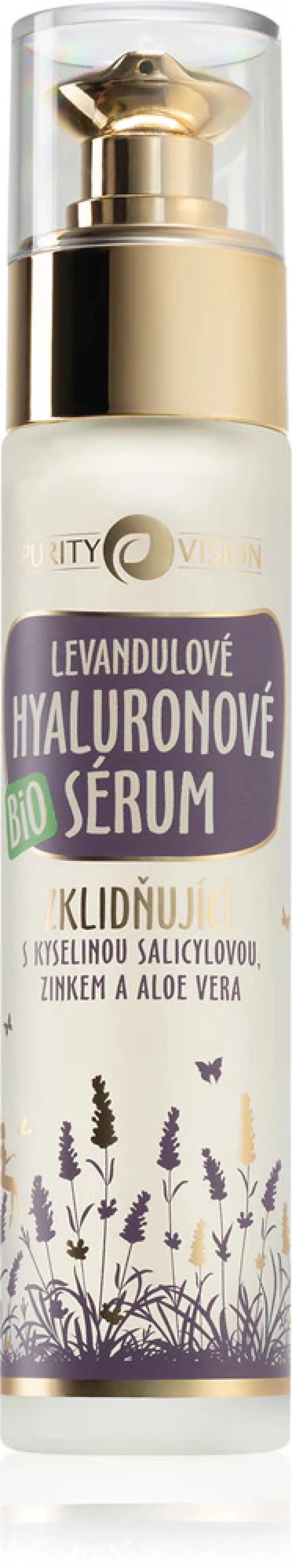Purity Vision Bio kojące serum hialuronowe z lawendą 50 ml