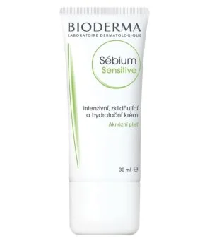 Bioderma Sébium Sensitive intensywnie kojący i nawilżający krem do cery trądzikowej