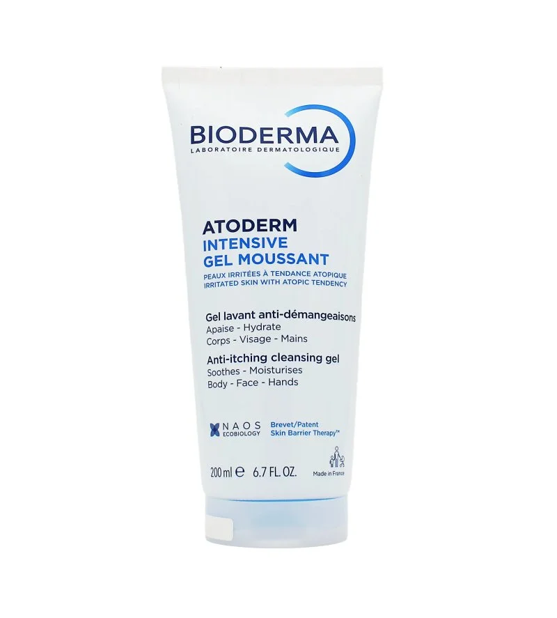 Atoderm Intensive Gel Moussant wysoce odżywczy żel pieniący 200 ml