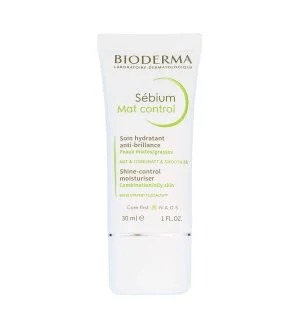 Bioderma Sébium Mat Control lekki krem nawilżający przeciw błyszczeniu cery i rozszerzonym porom