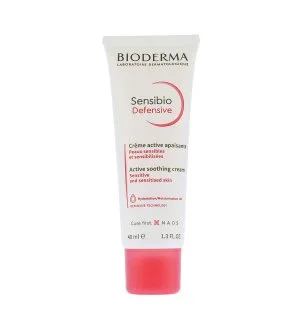 Bioderma Sensibio Defensive aktywny łagodzący krem o lekkiej teksturze