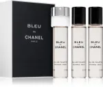 Bleu de Chanel EDT wkład 2 x 20 ml + EDT wkład z rozpylaczem 20 ml M 60 ml