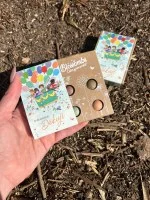 Blossombs Bomby nasienne - Zestaw prezentowy mini - Za wszystko po tysiąckroć dziękuję (4 szt.) - podaruj kwiat inaczej
