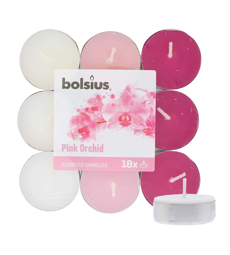 Scented Tealights Orchid 4h świeczka tealight 18 szt.