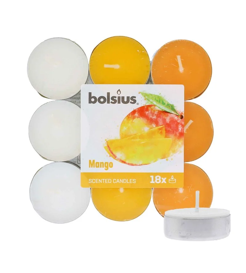 Scented Tealights Mango 4h świeczka tealight 18 szt.